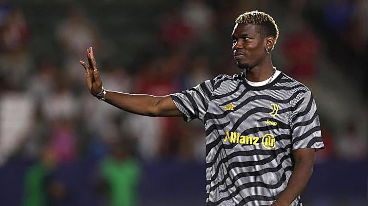 Pogba, suspendido cuatro años por dopaje
