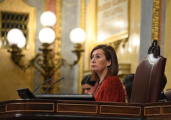 La presidenta del Congreso, Francina Armengol.