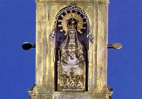 la talla de la Santísima Virgen del Águila, del siglo XII