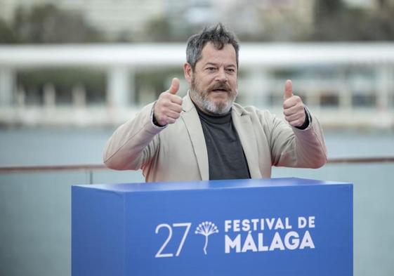 El actor Jorge Sanz, en el Festival de Málaga.