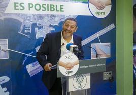 El presidente de Coalición por Melilla (CPM), Mustafa Aberchán
