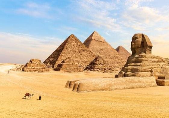 Las Pirámides y la Gran Esfinge de Guiza, Egipto