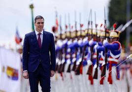 El presidente del Gobierno, Pedro Sánchez