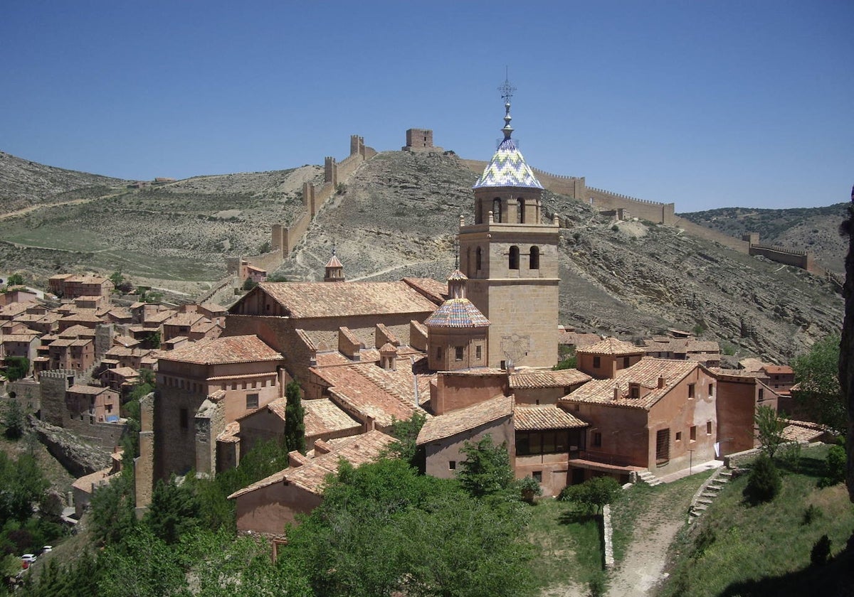 Vista de Albarracín, el bellísimo pueblo de Teruel que ha ganado dos mil hectáreas de extensión a Cuenca.