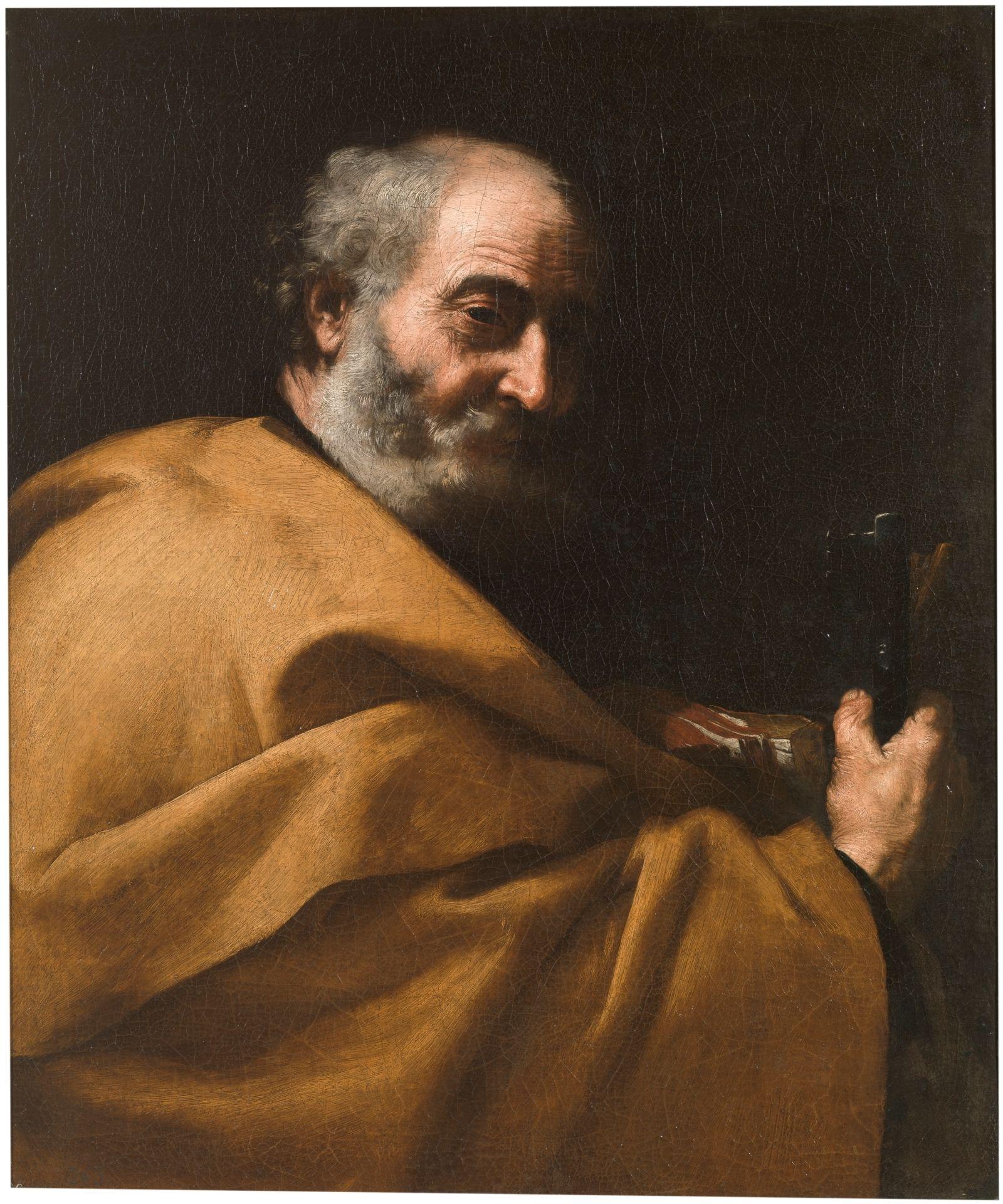 San Pedro, de José de Ribera. Estará del 7 de octubre al 3 de noviembre en el Museo de Albacete