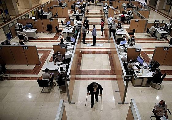 Oficinas de la Agencia Tributaria.