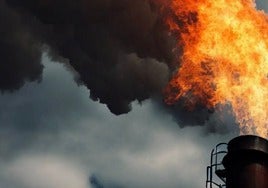 La industria de los combustibles fósiles es una de las grandes emisoras de metano.