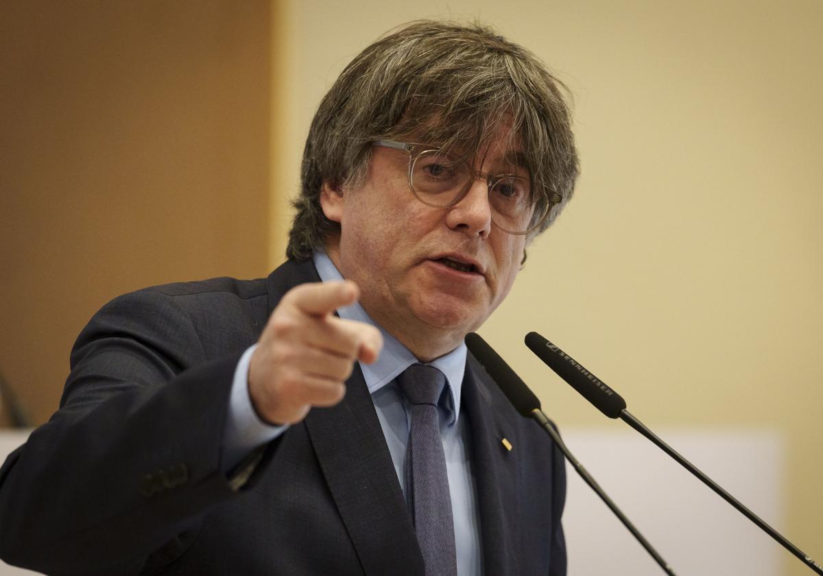 El expresidente de la Generalitat catalana Carles Puigdemont.