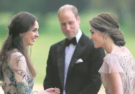 Rose Hanbury vuelve a copar los titulares tras la desaparición de Kate Middleton de la vida pública