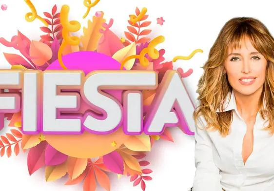 Emma García, presentadora de 'Fiesta'.