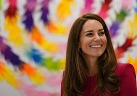 Kate Middleton en Hayden en 2021.