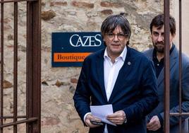 El expresident de la Generalitat, Carles Puigdemont.