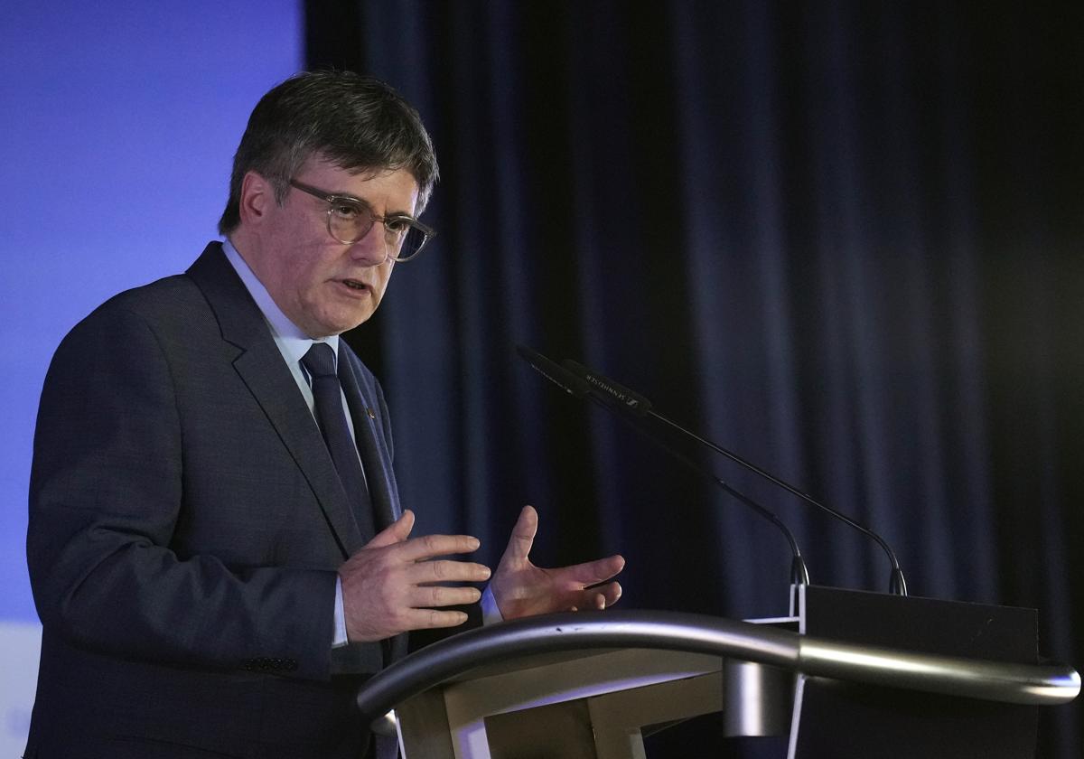 El expresidente de la Generalitat Carles Puigdemont.