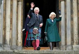 El rey Carlos III y la reina Camila.