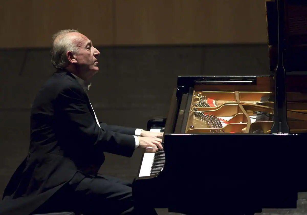 Mauricio Pollini, en el Teatro Real en 2008.