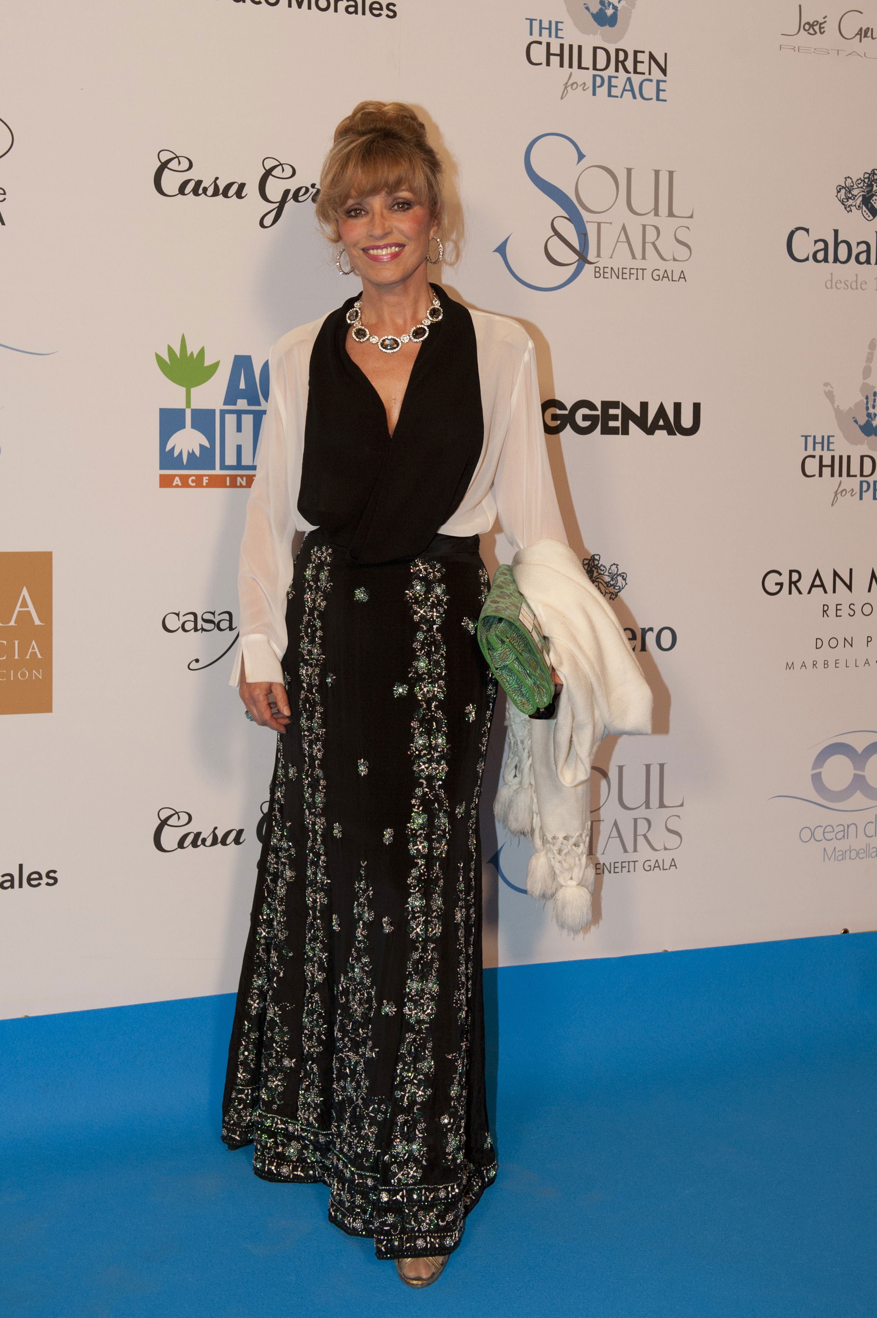 Silvia Tortosa, en la gala de la Fundación inocente en 2015.