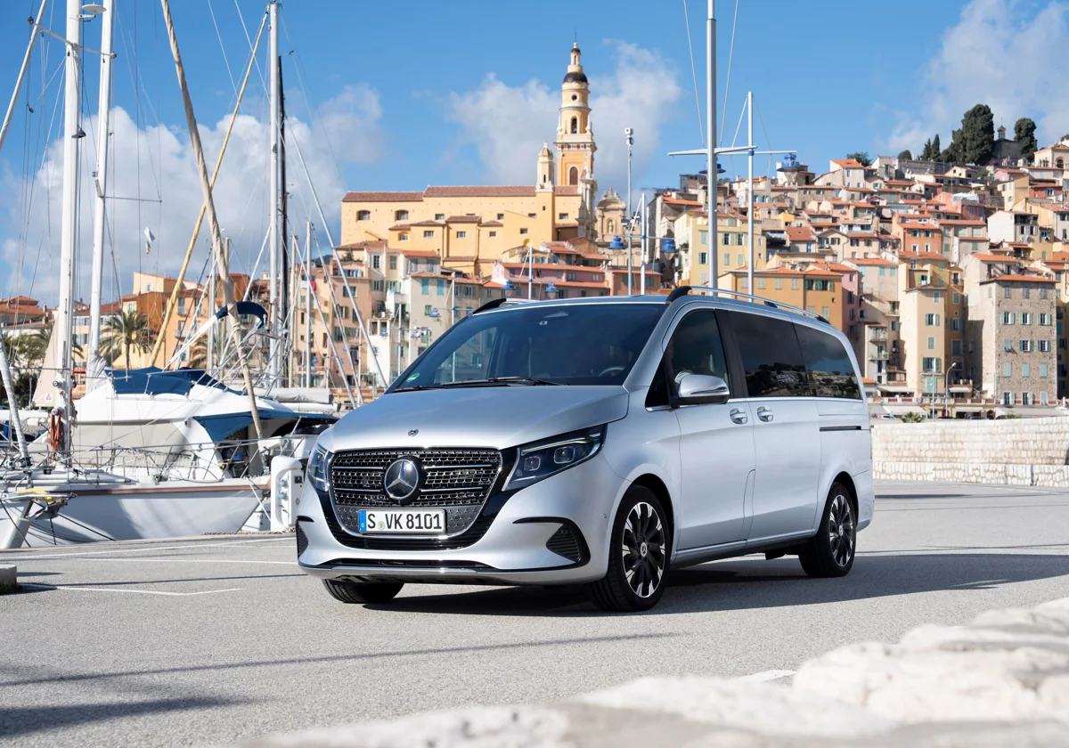 La Mercedes-Benz Clase V se produce en la planta de Vitoria