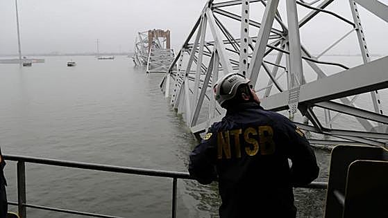 La investigación revela que el carguero intentó frenar antes de embestir el puente de Baltimore