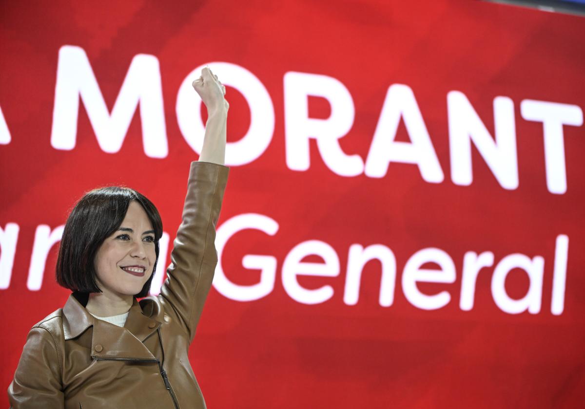 La secretaria general del PSOE-V, Diana Morant