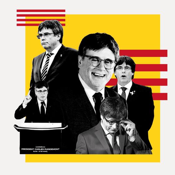 Puigdemont, el resucitado emblema del 'procés'