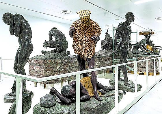 El museo expone 40.000 piezas, sólo el 1% de su patrimonio.