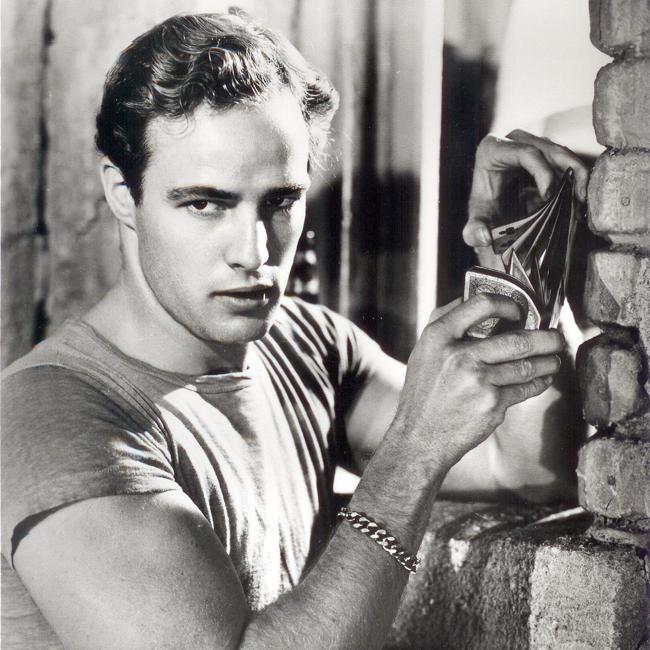 Marlon Brando en 'Un tranvía llamado deseo'.