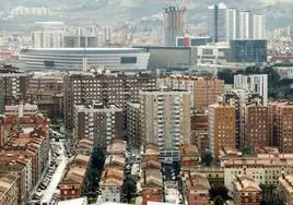 Edificios de viviendas en Bilbao.