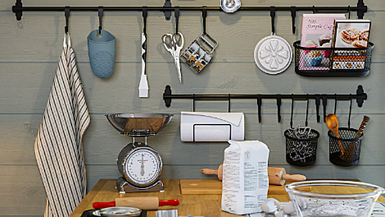 Ten todo en orden en tu cocina con estos prácticos accesorios para la pared