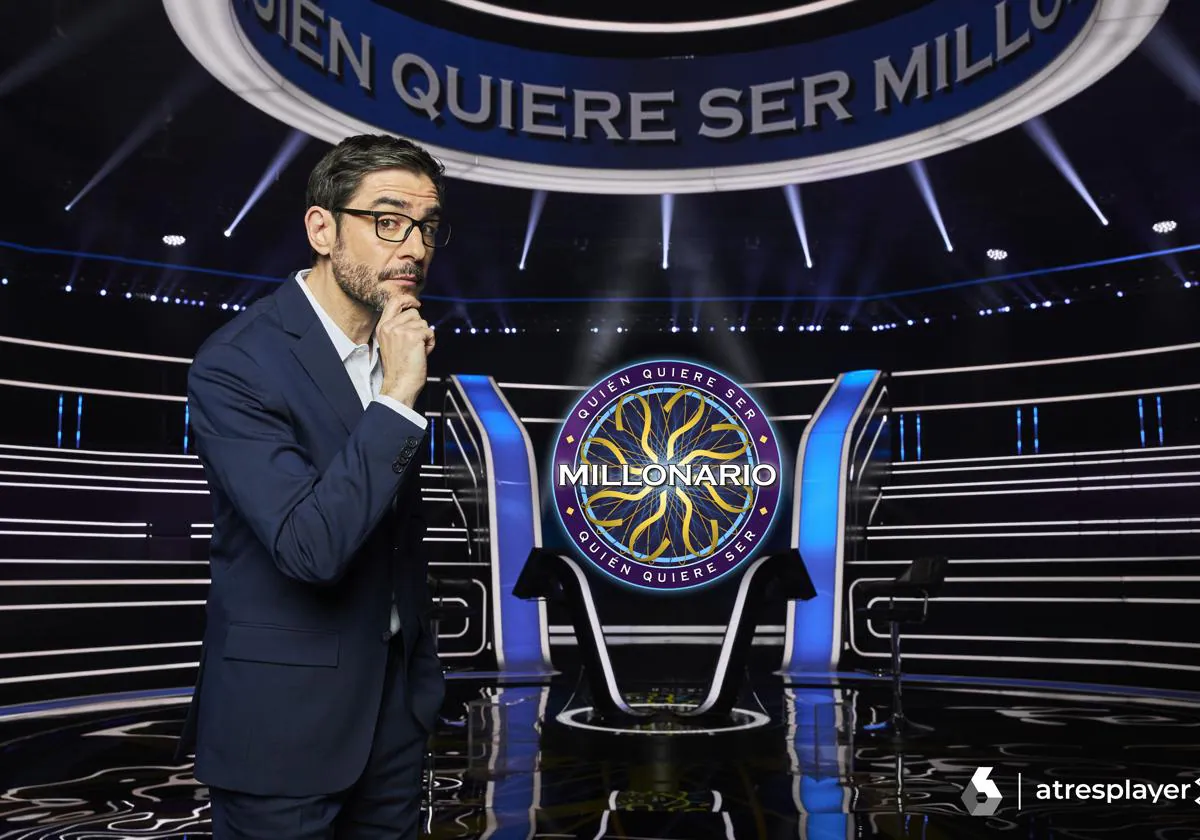 Juanra Bonet, en una imagen promocional de '¿Quién quiere ser millonario?'.