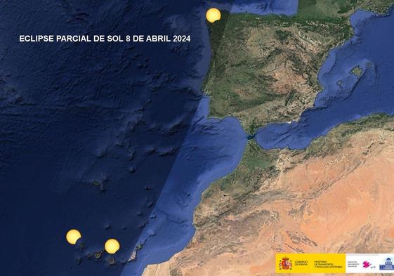 Dónde se podrá ver en España el eclipse del 8 de abril