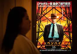 El viernes se estrenó en Japón 'Oppenheimer'.