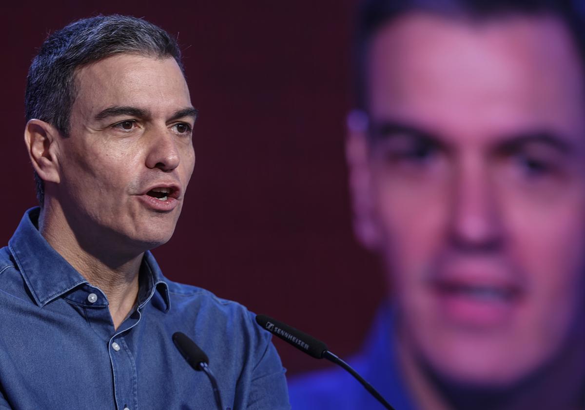 El presidente del Gobierno, Pedro Sánchez