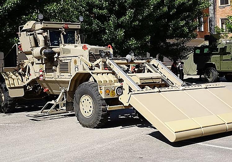 Un Husky 2G del Ejército de Tierra español.