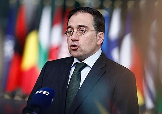 El ministro de Asuntos Exteriores, José Manuel Albares.