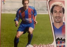 Uno de los cromos de Luis Rubiales.