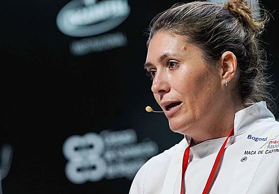 Maca de Castro en Madrid Fusión 2019.