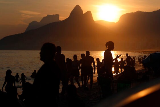 Río de Janeiro (Brasil) registró una sensación térmica de 62,3 grados en marzo.