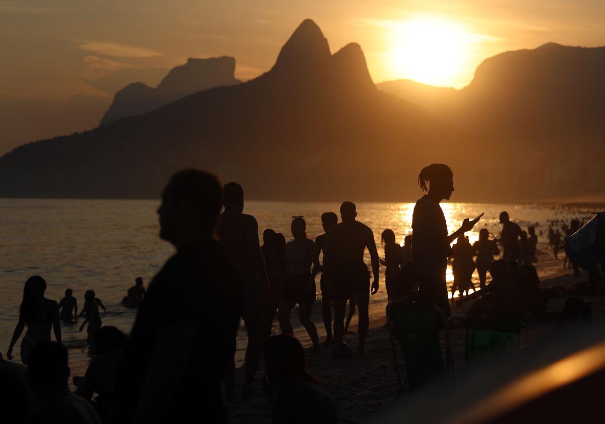 Río de Janeiro (Brasil) registró una sensación térmica de 62,3 grados en marzo.