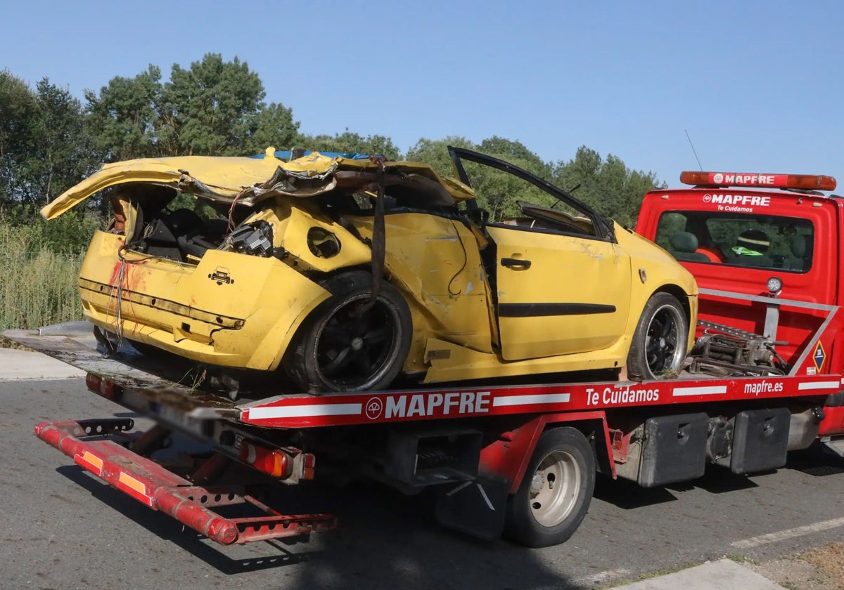 Accidente de tráfico en carretera convencional