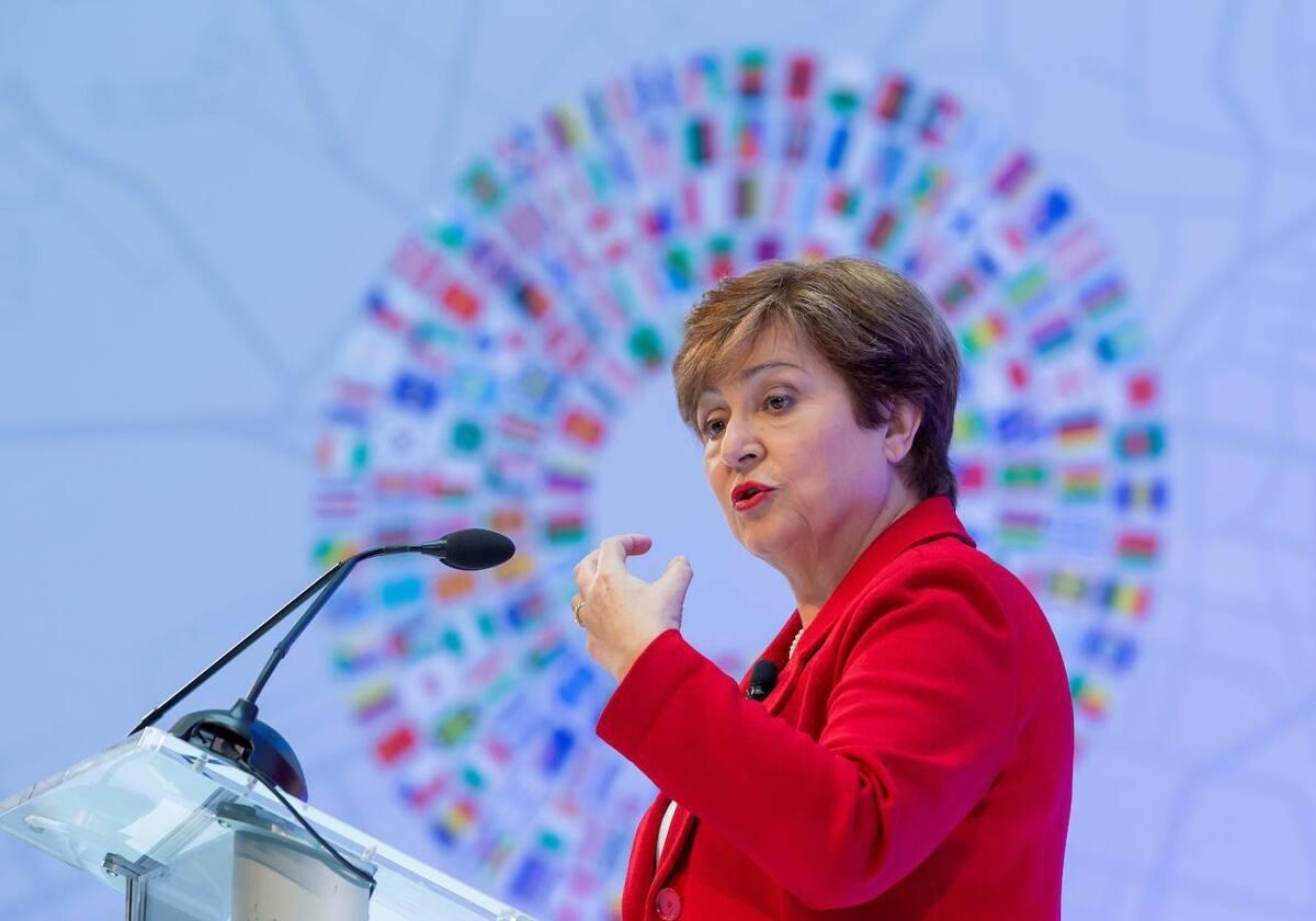 Kristalina Georgieva, directora gerente del FMI.