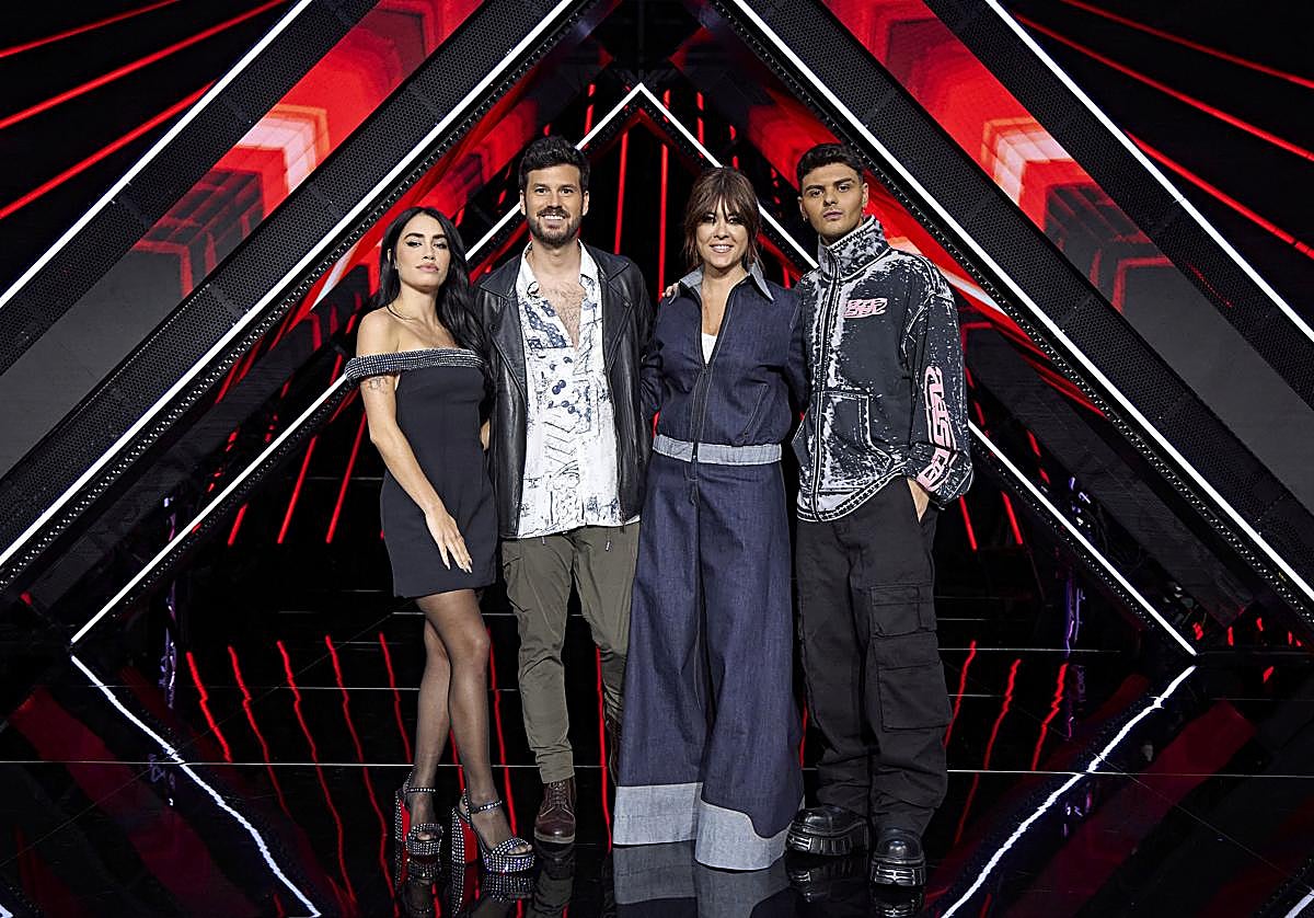 Los jueces de 'Factor X'.