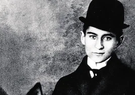 Retrato de juventud de Franz Kafka.