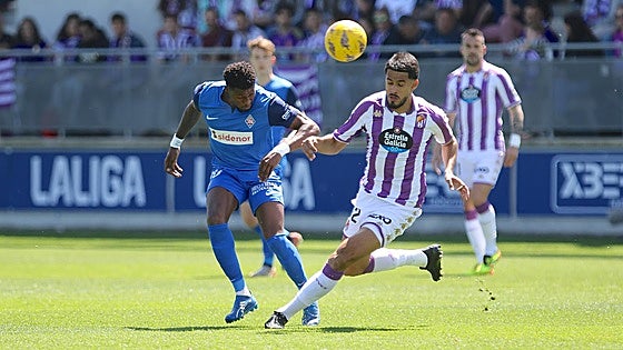 El Valladolid avanza hacia al ascenso tras frenar la racha del Amorebieta