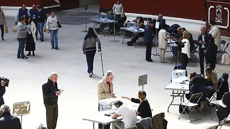 Las anécdotas de la jornada electoral en Vitoria: mete el DNI en la urna, la «faena» de una joven...