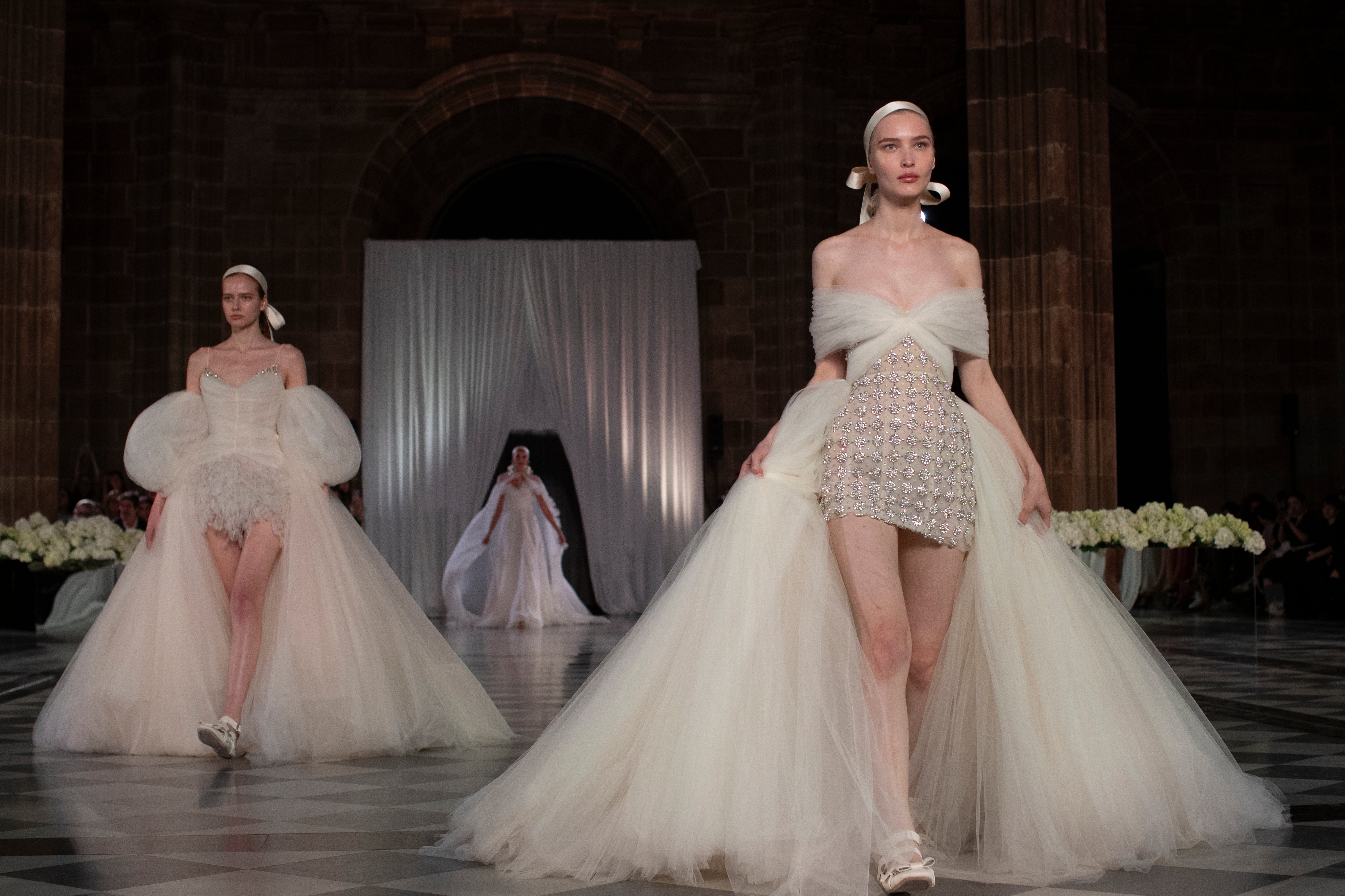 El 'sí, quiero' de Giambattista Valli