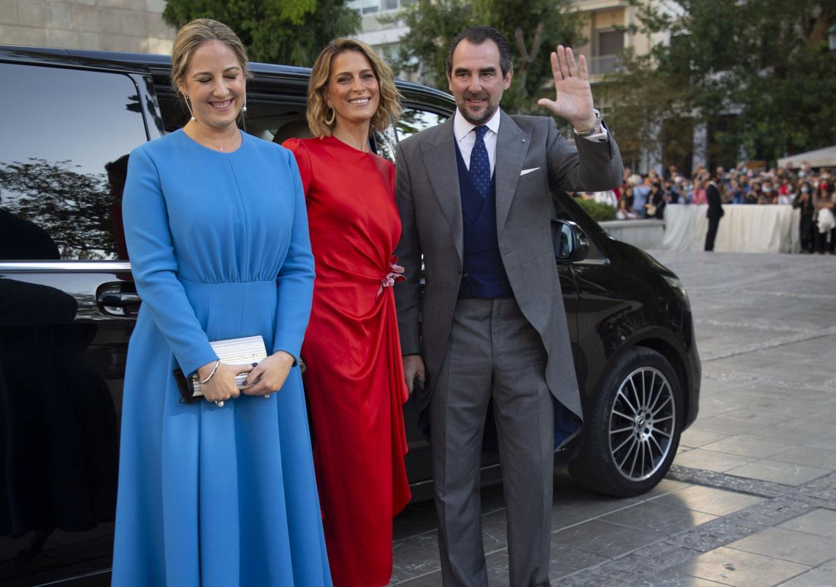 Nicolás de Grecia y Tatiana Blatnik.