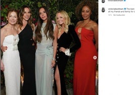 Las Spice Girls, en el cumpleaños de Victoria Beckham.