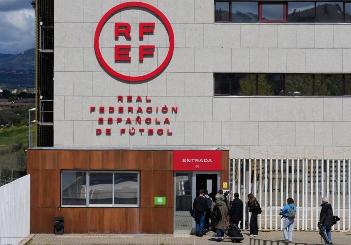 Imagen de la Ciudad del Fútbol en Las Rozas.