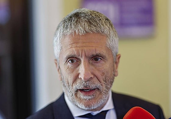 El ministro del Interior, Fernando Grande-Marlaska.