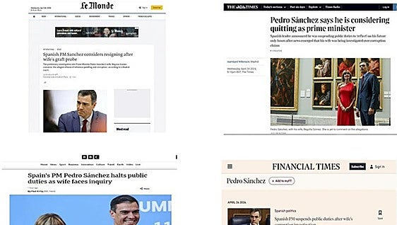 La prensa internacional: «La situación de España se ha deteriorado enormemente»